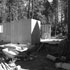 Looking from the front of the cabin