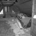 Looking into the loft from the new stairwell. What a mess!