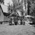 Exterior from the edge of the creek